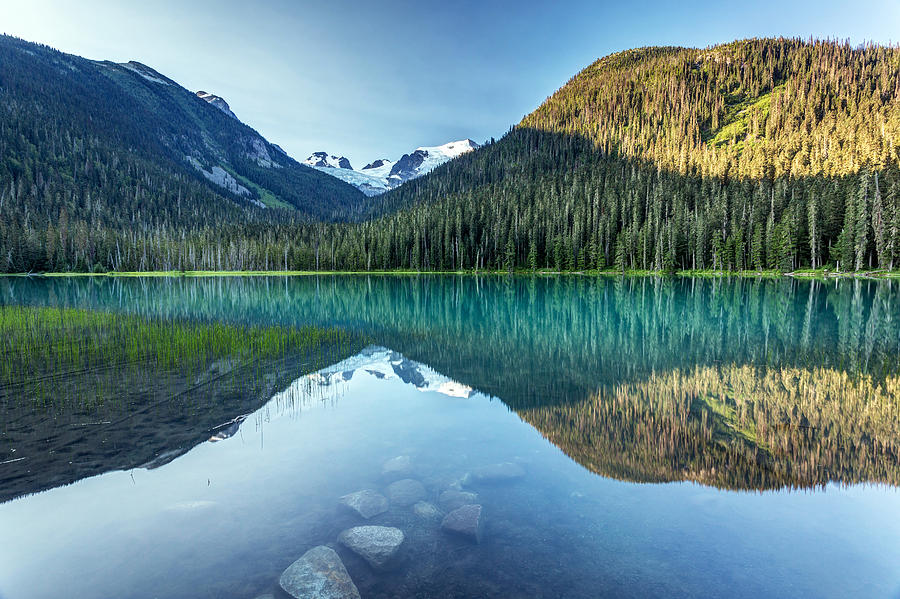 Lower Joffre Lake Reflection Photograph by Pierre Leclerc Photography