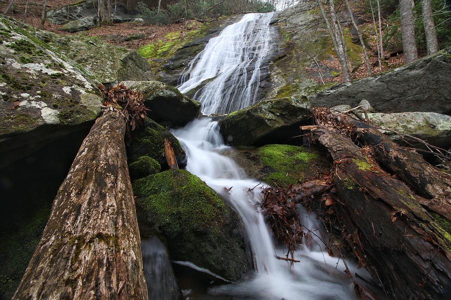 Lower Little Lost Cove Falls Photograph by Chris Berrier