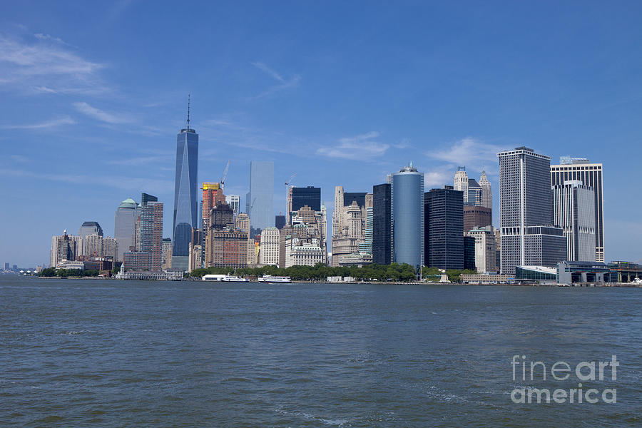 Lower Manhattan in New York City Photograph by Anthony Totah