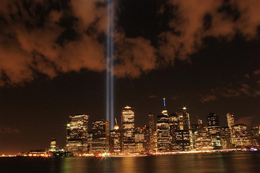 Lower Manhattan on September 11 Photograph by Catie Canetti