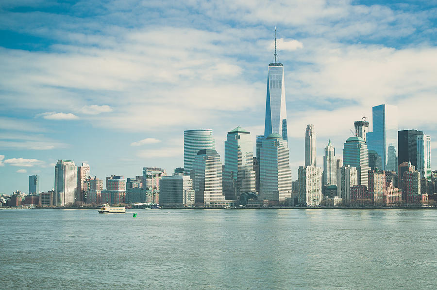 Lower Manhattan Skyline Photograph by Erin Cadigan - Fine Art America