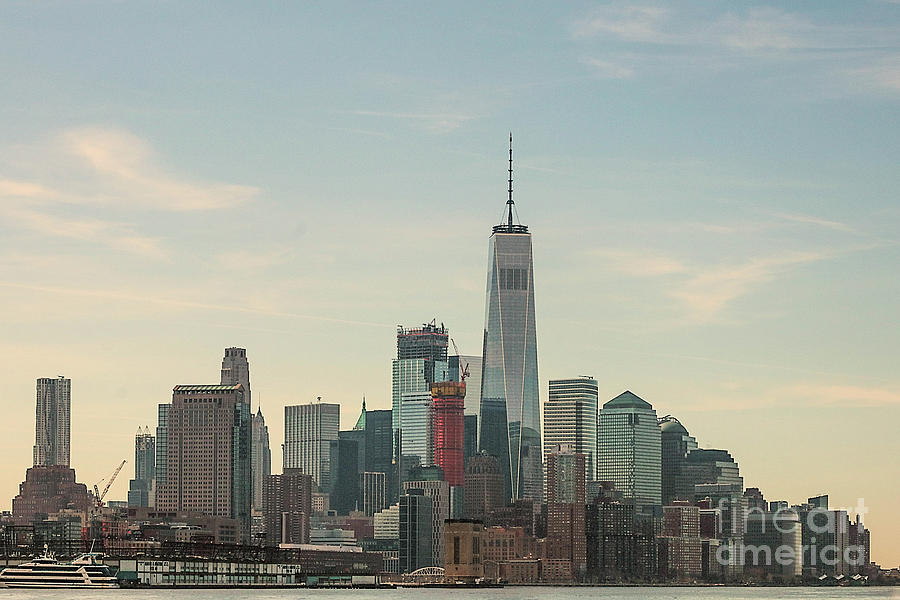 Lower Manhattan  Photograph by Thomas Marchessault