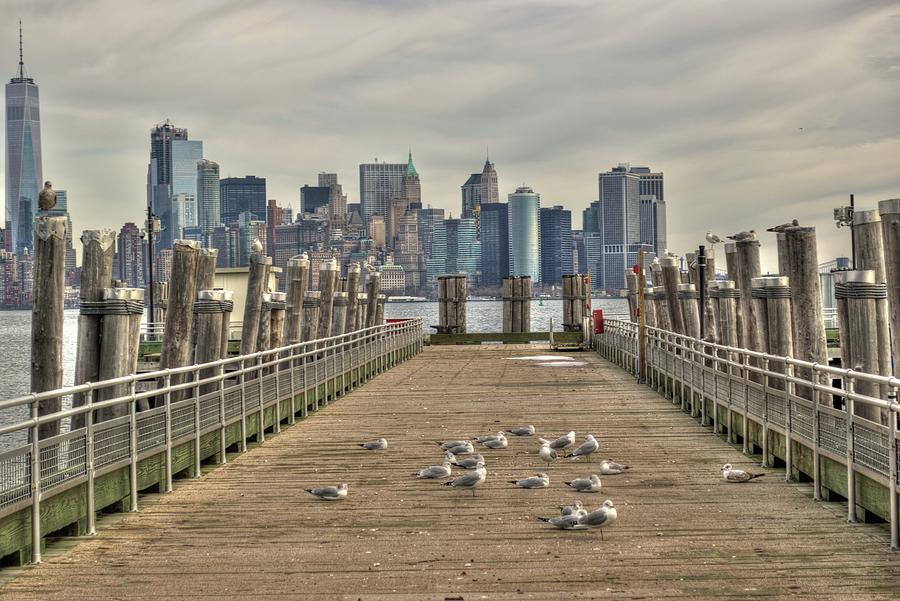 Lower Manhattan Photograph by Timothy Lowry