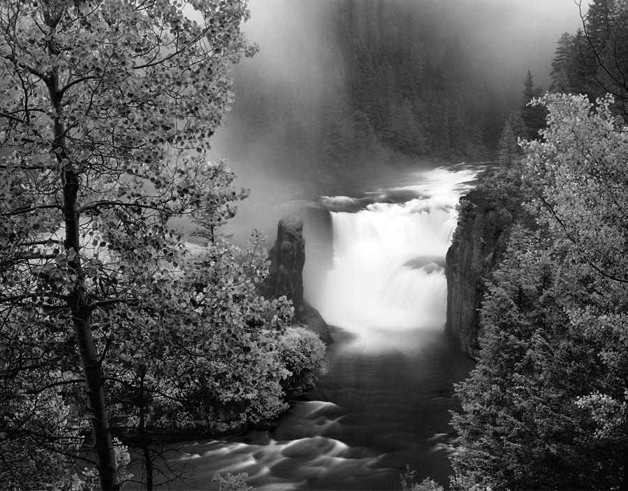 Lower Mesa Falls #1 Photograph by Leland D Howard