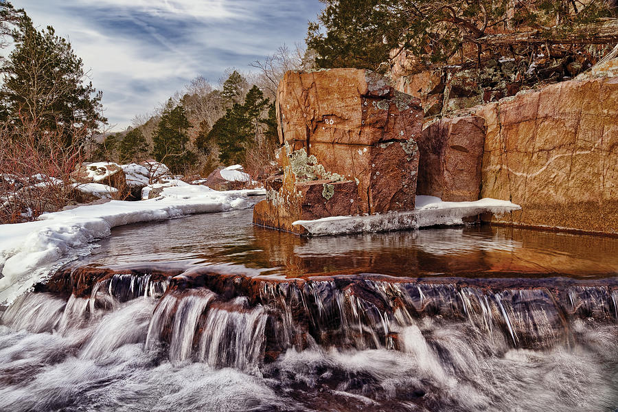 Lower Rock Creek Photograph by Robert Charity