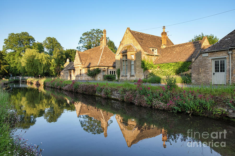 Lower Slaughter Summer Evening Photograph by Tim Gainey