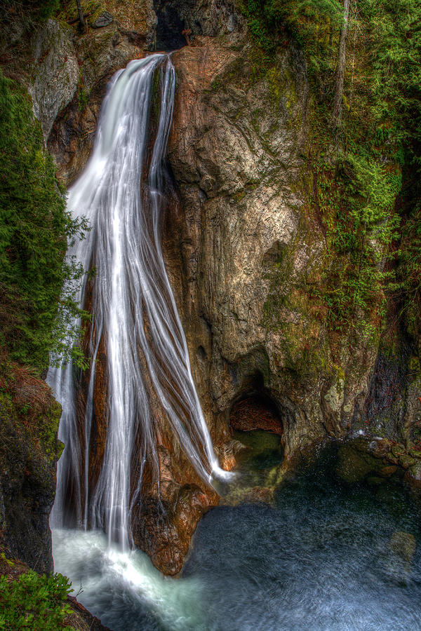 Lower Twin Falls Photograph by James Marvin Phelps