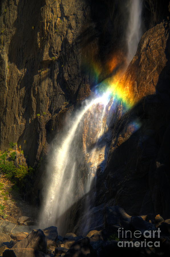 Lower Yosemite Falls Photograph by Alex Morales