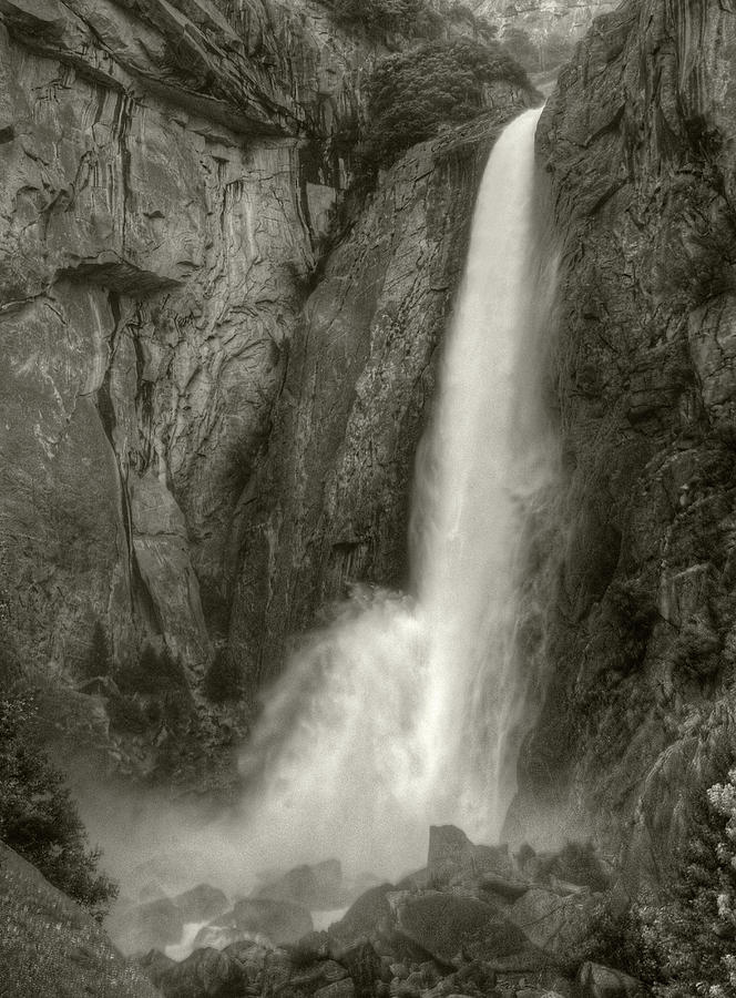 Lower Yosemite Falls Photograph by Michael Kirk