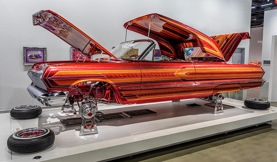 Lowrider - 1963 Chevrolet Impala  Photograph by Gene Parks