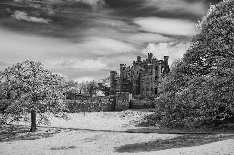Lowther Castle Monochrome Photograph by John Paul Cullen
