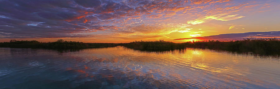 Loxahatchee Sunset Photograph by Juergen Roth