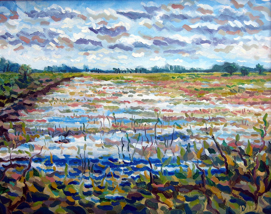 Loxahatchee Wetlands Painting by Ralph Papa
