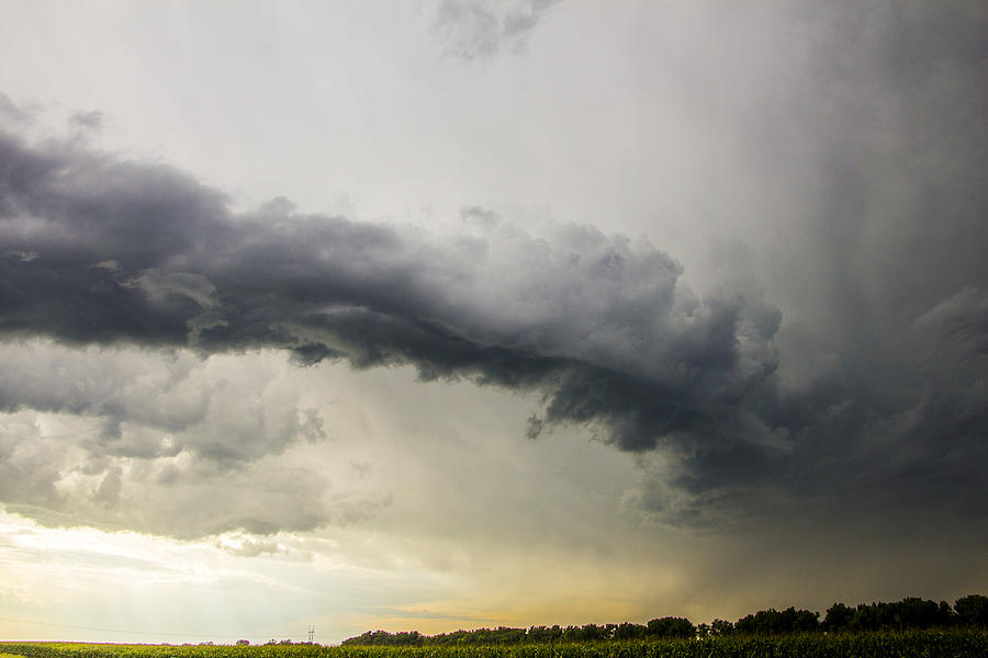 LP Nebraska Storm Cells 019 Photograph by NebraskaSC