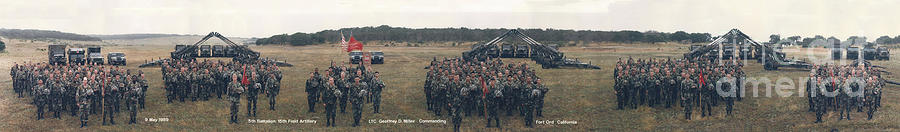 Battery Photograph - Lt Col. Geoffrey D. Miller 5th/15th Field Artillery Fort Ord May 1989 by Monterey County Historical Society