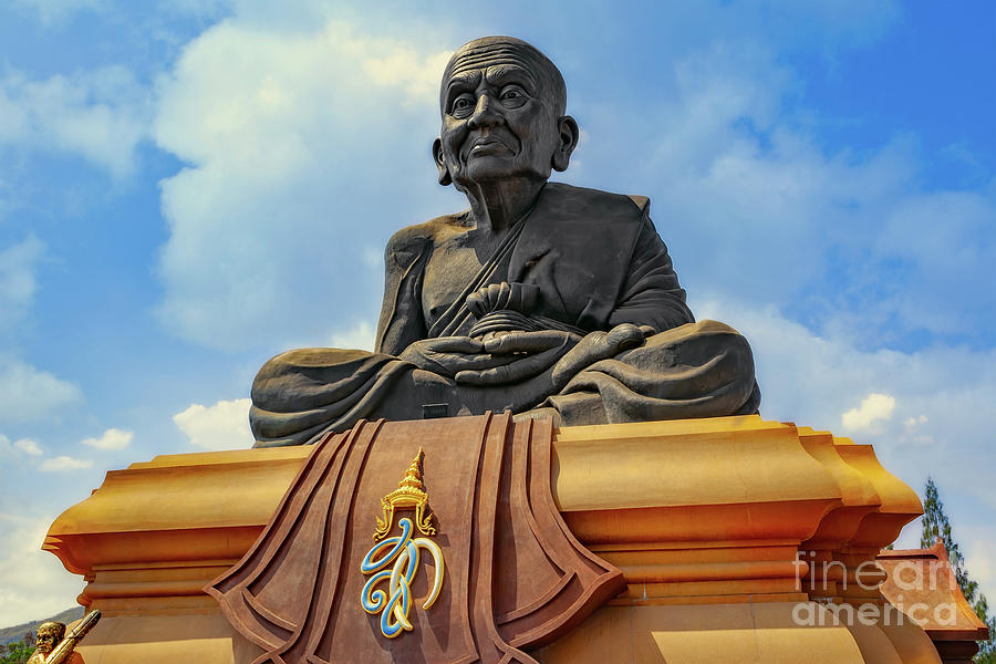 Luang Phor Thuad Monk Photograph by Adrian Evans