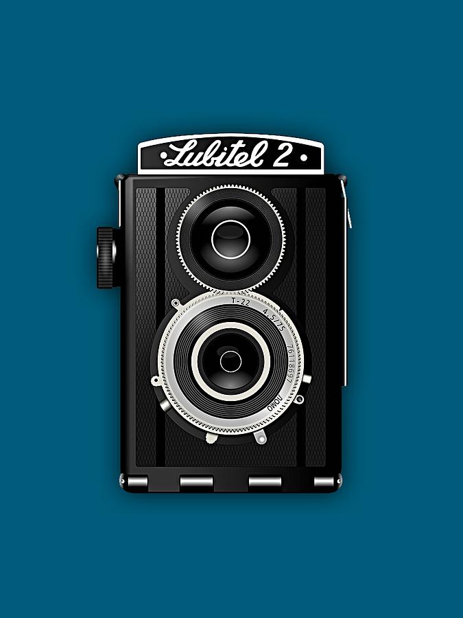 Lubitel 2 Vintage Camera Collection Mixed Media by Marvin Blaine