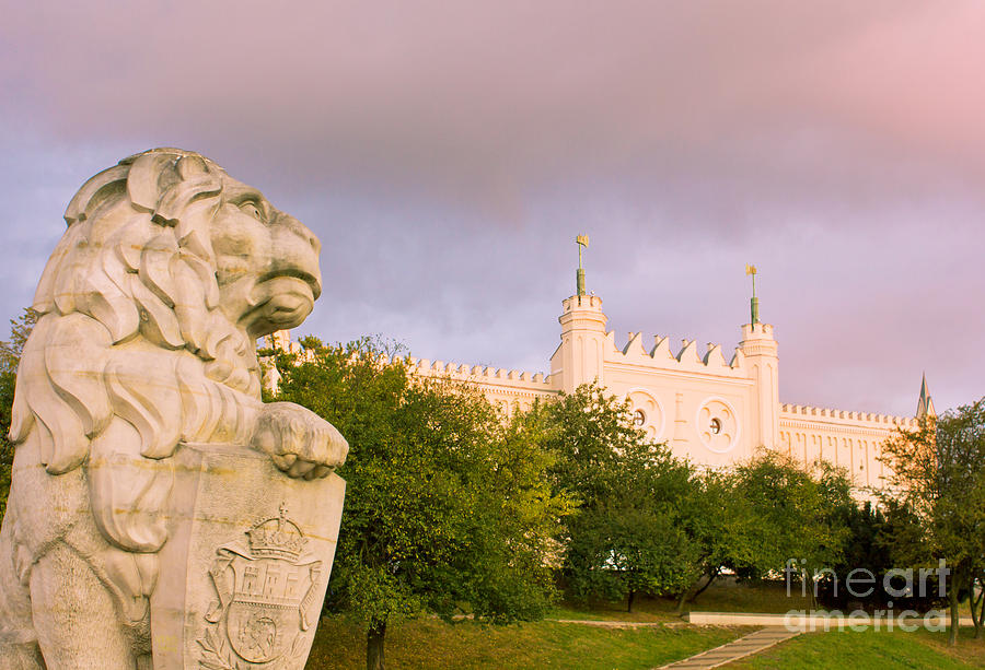 Lublin Castle and Lion Photograph by Anastasy Yarmolovich