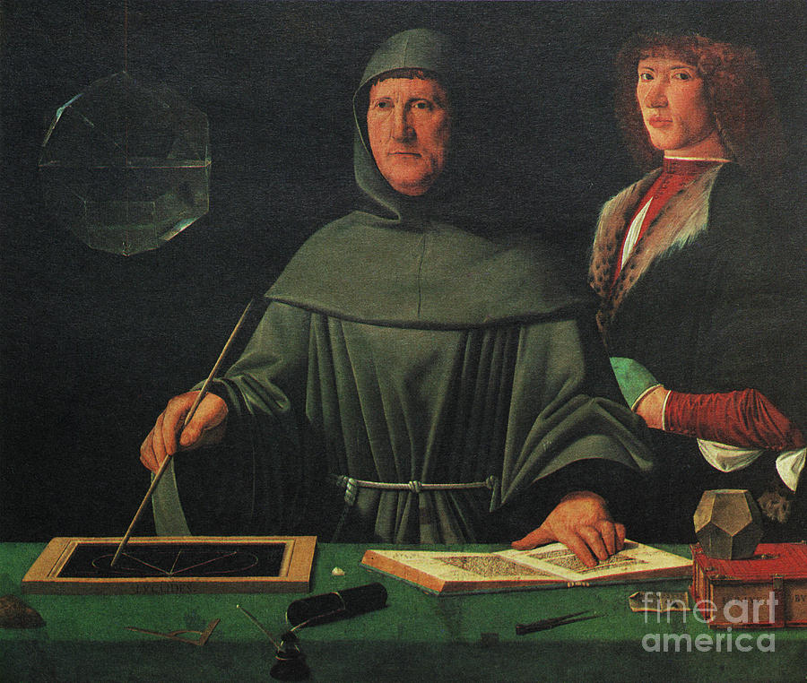 Luca Pacioli, Franciscan Friar Photograph by Science Source
