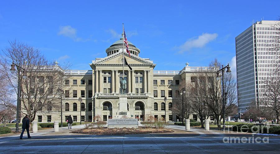 Lucas County Courthouse 9983 Photograph by Jack Schultz