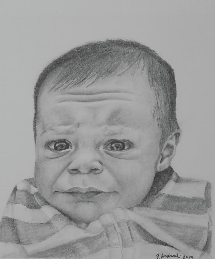 Lucas Drawing by Jenny Andreoli - Fine Art America