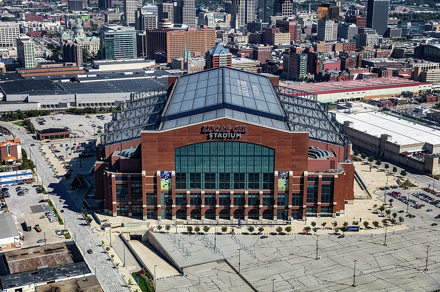 LUCAS OIL STADIUM - HOME of INDIANAPOLIS COLTS Photograph by Daniel ...