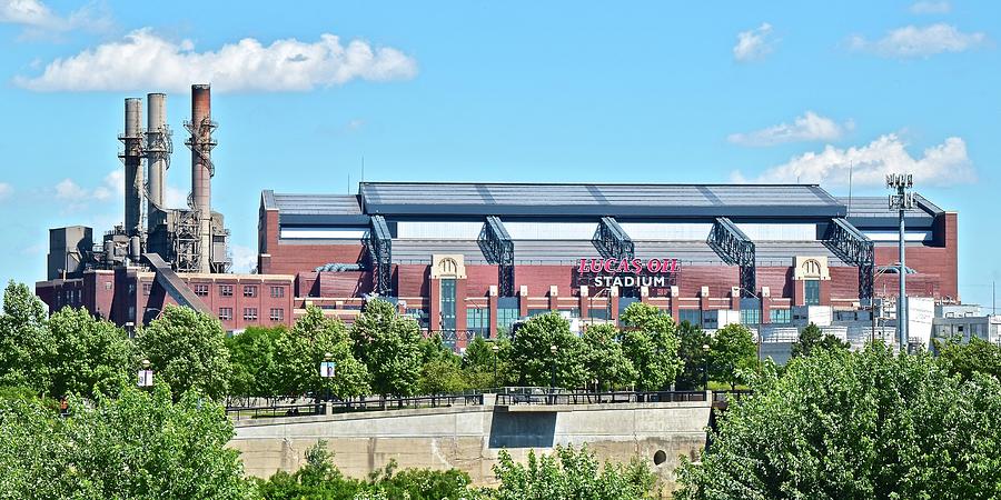 Lucas Oil Stadium Home of the Colts Photograph by Frozen in Time Fine Art Photography