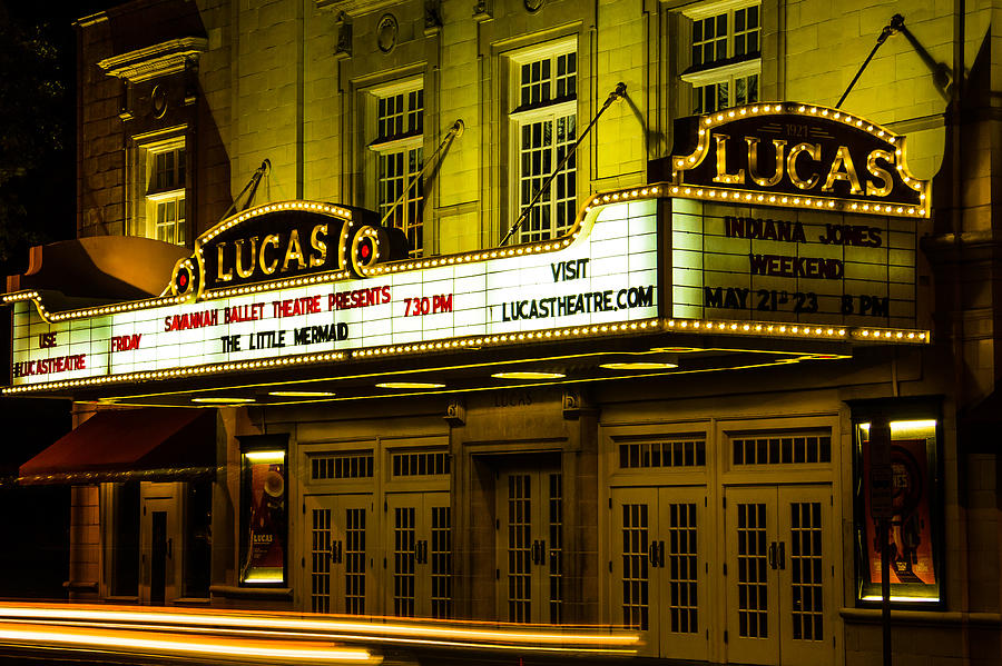 Lucas Theatre Of Savannah Photograph by Steven Bateson