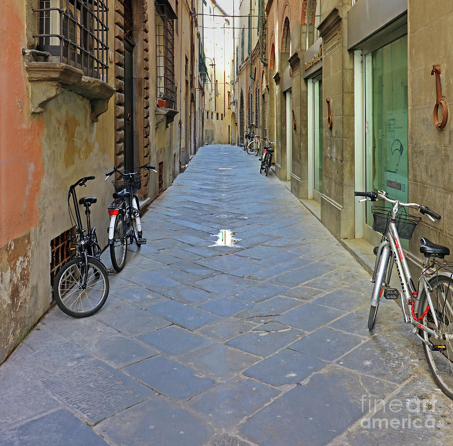 Lucca Street  0296 Photograph by Jack Schultz