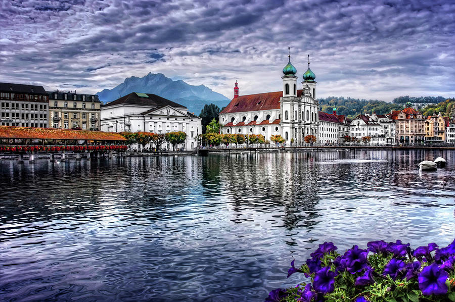 Lucerne in Switzerland  Photograph by Carol Japp