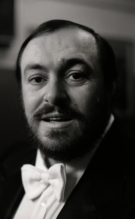 Luciano Pavarotti Photograph by KG Thienemann