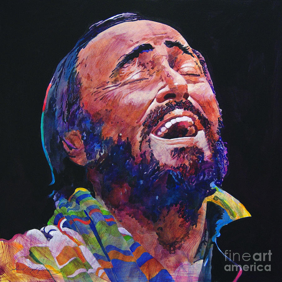 Luciano Pavarotti Painting
