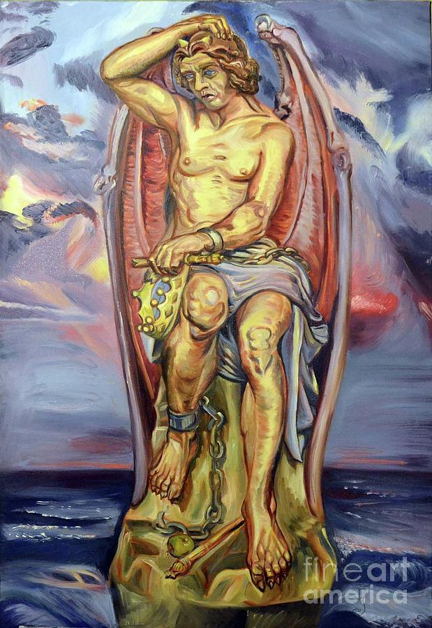 Lucifer of Leige Painting by Cecelia Price - Fine Art America