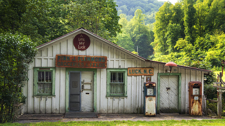 Mountain Photograph - Old Country Store - Luck North Carolina by Matt Plyler