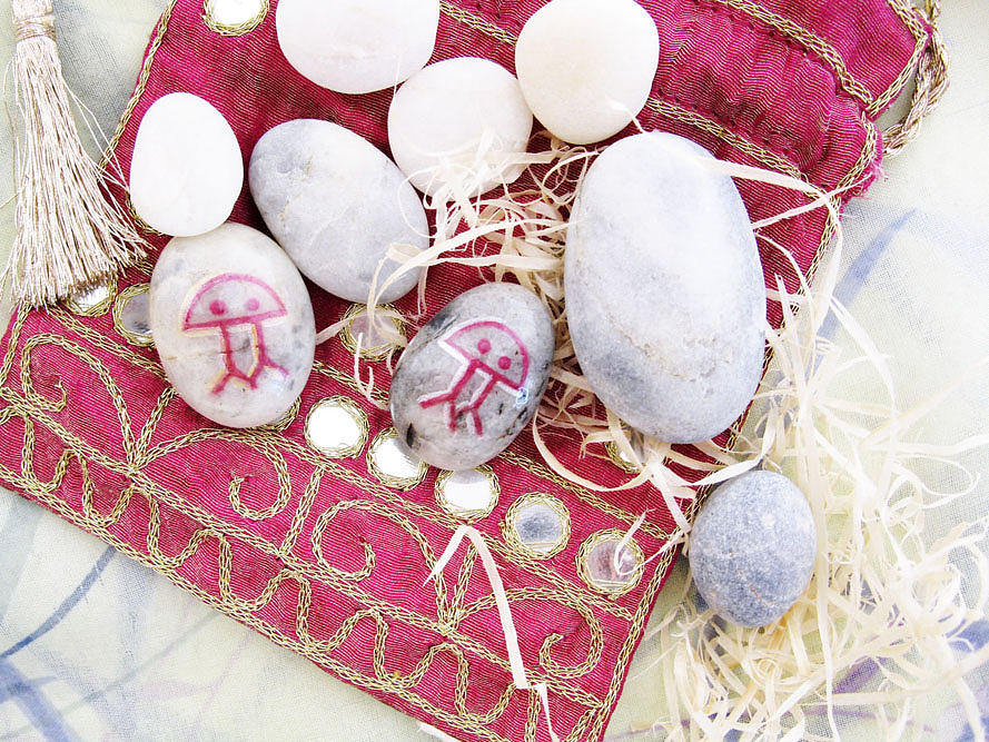 Spiritual Jewelry - Lucky charm stone for ETERNITY by Melanie Bourne