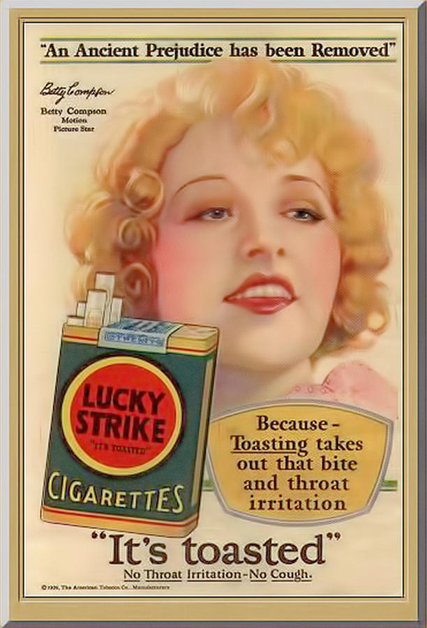 Lucky Strike Poster Digital Art by Chuck Staley