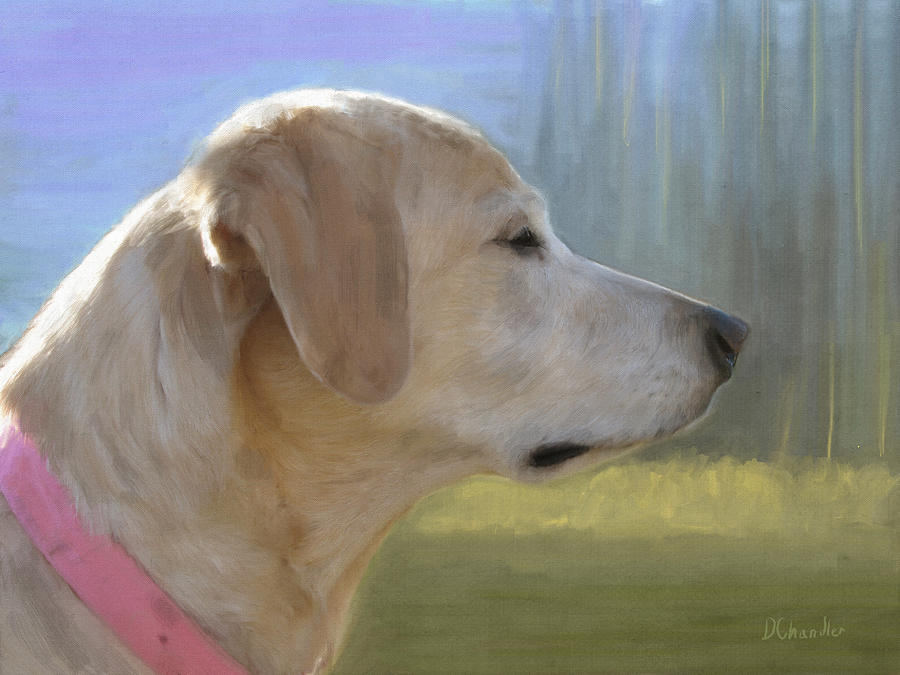 Lucy Painting by Diane Chandler