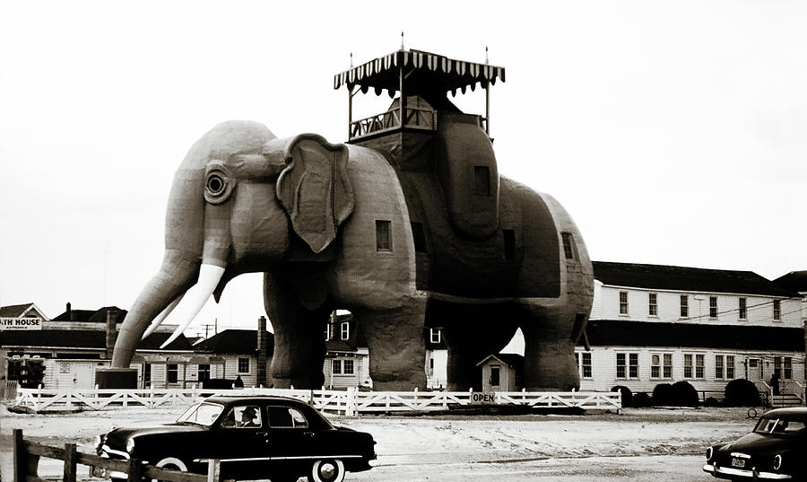 Architecture Photograph - Lucy the Elephant 1 by Marilyn Hunt