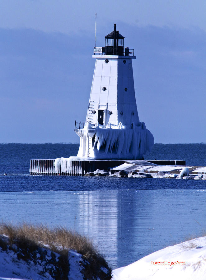 Ludington Lighthouse 2016 Photograph by Dick Bourgault