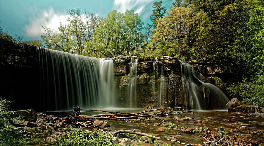 Ludlowville Falls Photograph by Doolittle Photography and Art