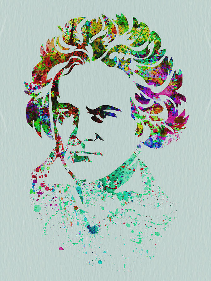 Ludwig Van Beethoven Painting - Ludwig van Beethoven by Naxart Studio