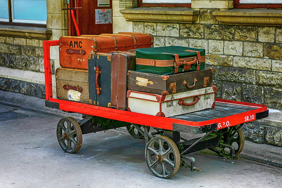 Luggage to go Photograph by Chris Smith
