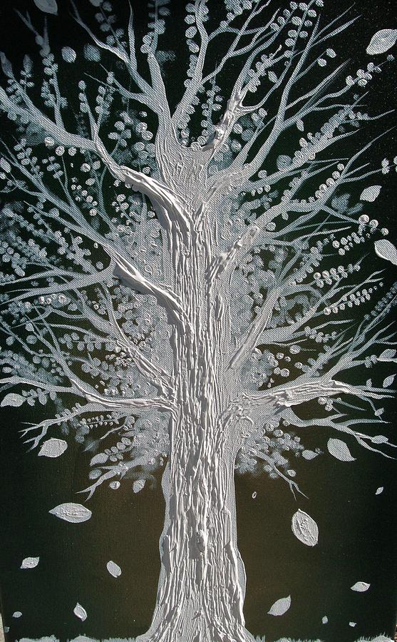 Tree Painting - Lugos Tree by Lorinda Fore