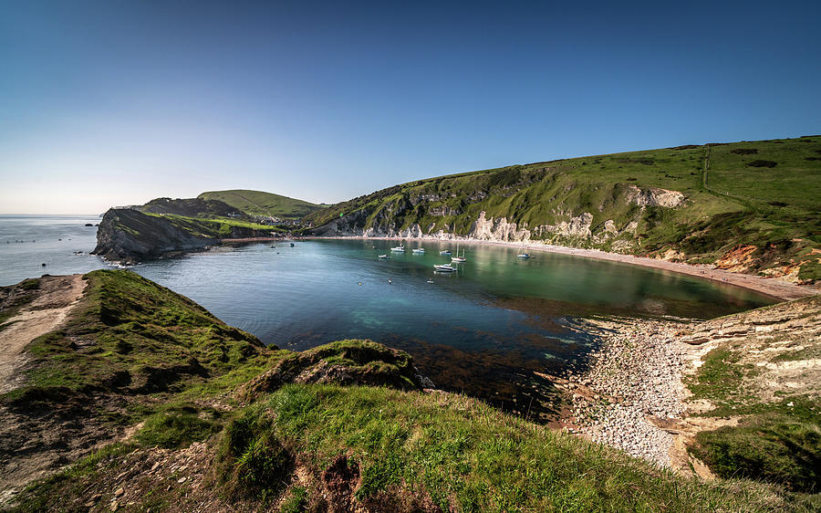 Lulworth Cove Panorama Photograph by Framing Places