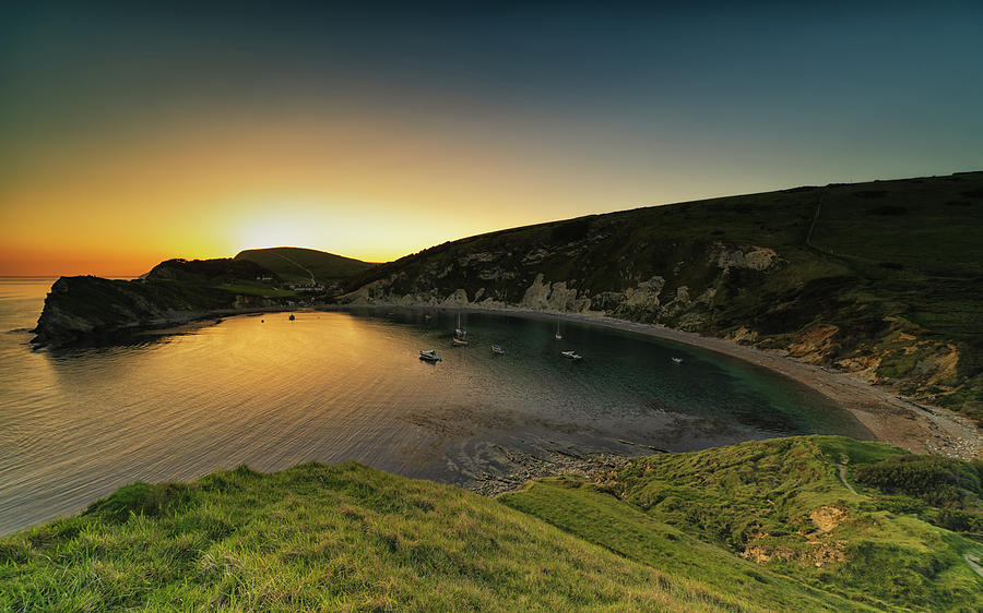 Lulworth Sunset #2 Photograph by Framing Places