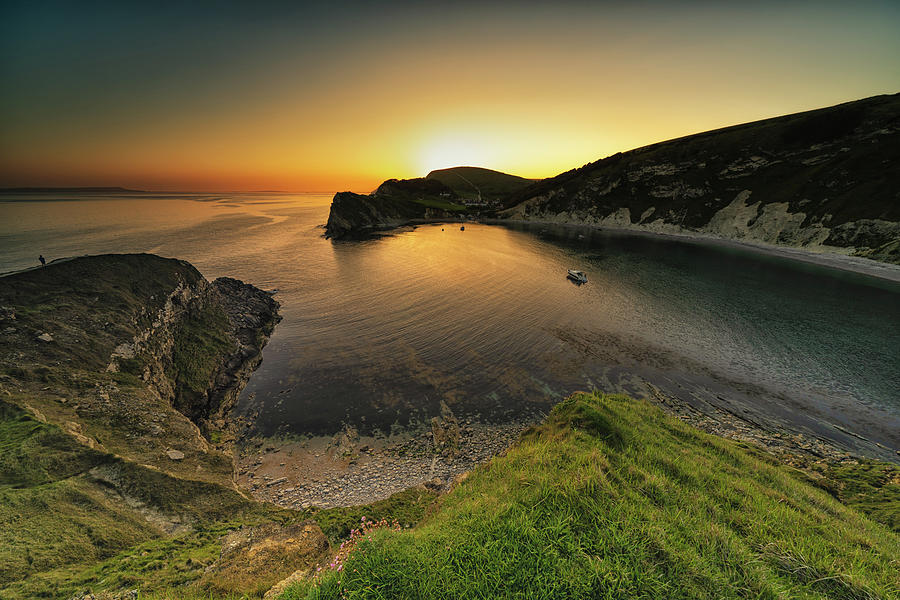 Lulworth Sunset Photograph by Framing Places