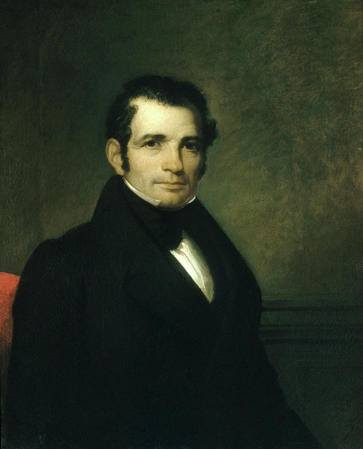 Luman Reed Painting by Asher Brown Durand Luman Reed Painting by Asher Brown Durand