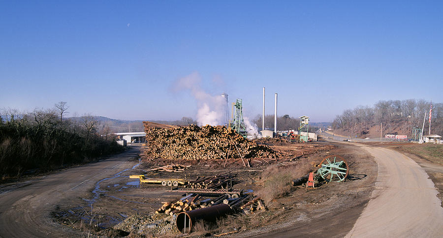 Lumber Mill Photograph by Buddy Mays