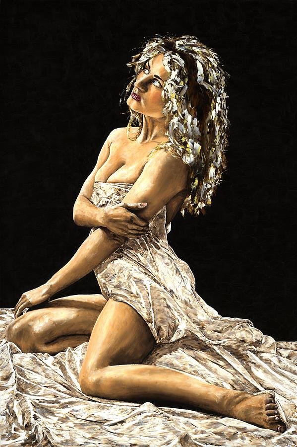 Nude Painting - Luminous by Richard Young