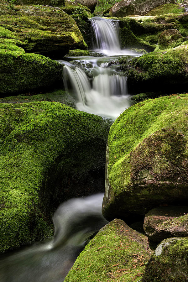 Luminous Triple Falls - Tunxis State forest   Photograph by TS Photo